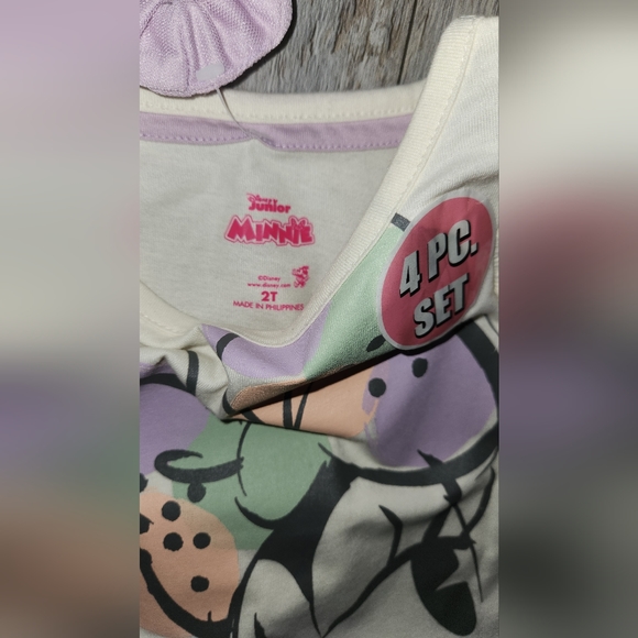 Minnie Mouse Toddler Girls 4-Piece Outfit - Picture 7 of 12
